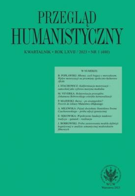 Przegląd Humanistyczny 2023/1 (480) - Группа авторов Przegląd Humanistyczny