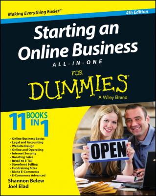 Starting an Online Business All-in-One For Dummies - Joel  Elad 