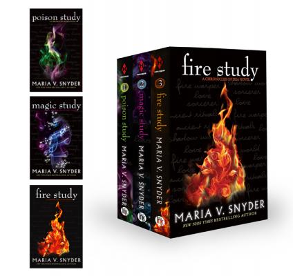 Study Collection: Magic Study / Poison Study / Fire Study - Maria V. Snyder 