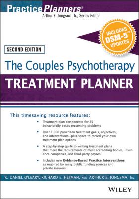 The Couples Psychotherapy Treatment Planner, with DSM-5 Updates - Arthur E. Jongsma, Jr. 