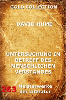 Untersuchung in Betreff des menschlichen Verstandes - David Hume 