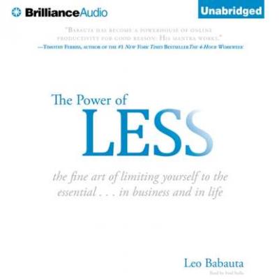 Power of Less - Leo Babauta 