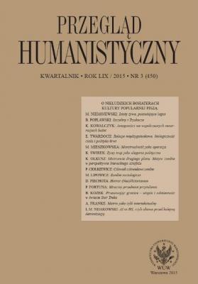 Przegląd Humanistyczny 2015/3 (450) - Группа авторов Przegląd Humanistyczny