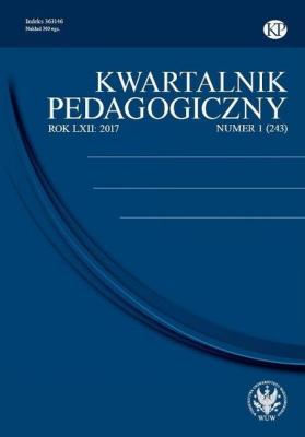 Kwartalnik Pedagogiczny 2017/1 (243) - Группа авторов KWARTALNIK PEDAGOGICZNY