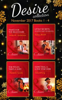 Desire Collection: November Books 1 - 4 - Charlene Sands Mills & Boon e-Book Collections