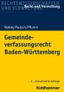 Скачать Gemeindeverfassungsrecht Baden-Württemberg - Arne Pautsch