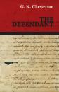 Скачать The Defendant - G. K. Chesterton