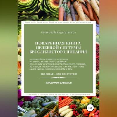 Поваренная книга целебной системы бесслизистого питания - Владимир Давыдов 