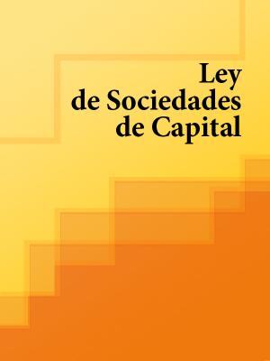 Ley de Sociedades de Capital - Espana 