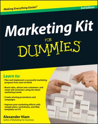 Marketing Kit for Dummies - Alexander  Hiam 
