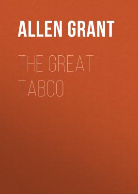 The Great Taboo - Allen Grant 