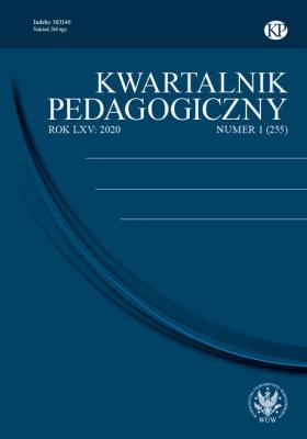 Kwartalnik Pedagogiczny 2020/1 (255) - Отсутствует KWARTALNIK PEDAGOGICZNY
