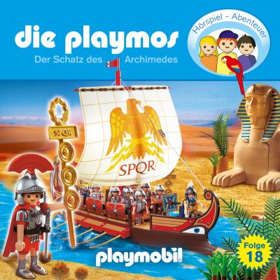 Die Playmos - Das Original Playmobil Hörspiel, Folge 18: Der Schatz des Archimedes - Simon X. Rost 