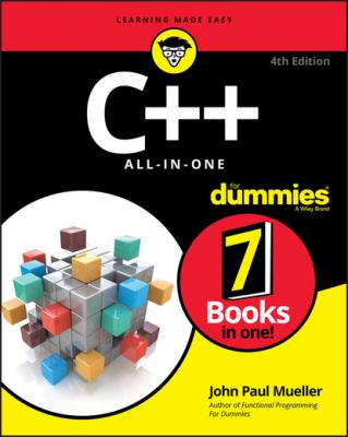 C++ All-in-One For Dummies - John Paul Mueller 