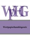 Скачать Wertpapierhandelsgesetz – WpHG - Deutschland