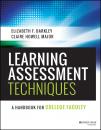 Скачать Learning Assessment Techniques. A Handbook for College Faculty - Elizabeth Barkley F.