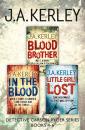 Скачать Detective Carson Ryder Thriller Series Books 4-6: Blood Brother, In the Blood, Little Girls Lost - J. Kerley A.