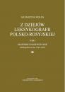 Скачать Z dziejÃ³w leksykografii polsko-rosyjskiej - Katarzyna Wojan