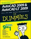 Скачать AutoCAD 2009 and AutoCAD LT 2009 All-in-One Desk Reference For Dummies - Lee  Ambrosius